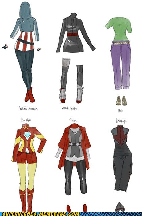 Avengers Fashions! <3 this! Fandom Fashion, Female Avengers, Avengers Costumes, Avengers Outfits, Idee Cosplay, Mary Sue, Casual Cosplay, Outfit Design, Marvel Superheroes