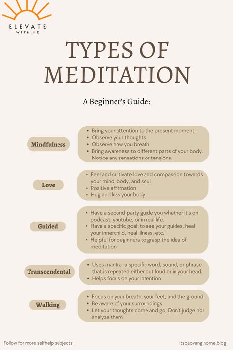 There is no right way or one way to meditate. Many beginners believe it's not for them... maybe you just haven't found what works best for you! Different Kinds Of Meditation, Different Meditation Techniques, How To Start Meditation Practice, How To Properly Meditate, Meditating For Beginners, Stages Of Meditation, How To Do Meditation For Beginners, Ways To Ground Yourself Spiritually, Forms Of Meditation