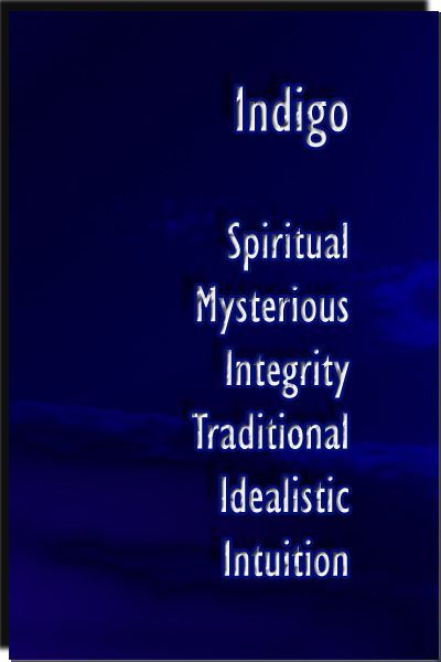 Color Indigo personality meaning & effects Indigo Meaning, Favorite Color Meaning, Indigo Aesthetic, Color Psychology Personality, Psychology Memes, Color Meaning, Colour Psychology, Color Symbolism, Color Healing