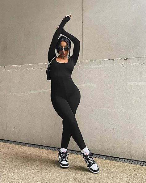 Bodycon Jumpsuit Outfit, Jumpsuits Womens Fashion, Club Romper, Women Long Sleeve Jumpsuit, Galaxy Leggings, Bodycon Outfits, Bodycon Tops, Boutique Pants, Romper And Jacket