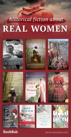 Great historical fiction books about real women, including novels based on true stories! Add these to your 2018 reading list. #historicalfiction Books About Royalty Fiction, British Historical Fiction Books, Top Historical Fiction Books, Feminist Fiction Books, Historic Fiction Books, Books Based On True Stories, Historical Biographies, Christian Historical Fiction Books, 2024 Habits