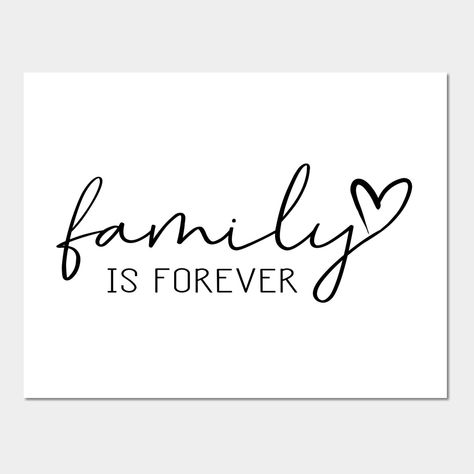 Family Quotes, Family Word Art, Family Is Forever, Family Drawing, Families Are Forever, Home Quotes And Sayings, Forever Family, Tattoo Lettering, Logo Ideas