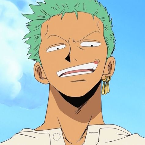 Zoro Anime Icon, Cute Zoro Icon, Zoro Cute Icon, Fotos Do Zoro One Piece, Pretimeskip Zoro, Roronoa Zoro Icon Manga, Zoro Pfp Icon, Roronoa Zoro Cute, Roronoa Zoro Smile