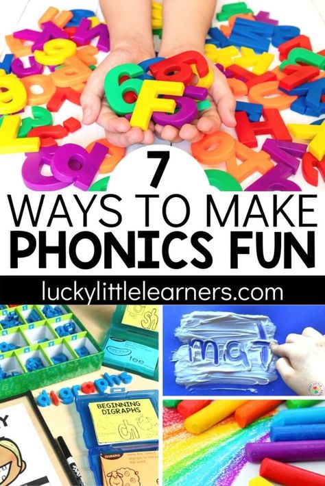 There are so many ways to make phonics fun  for your first and second grade students! Keeping activities interactive and focused on learning and growing will help your students have fun while learning how to read through phonics. Try a few of these phonics activities out in your own classroom. Diy First Grade Learning Games, Fall Phonics Activities First Grade, Active Phonics Activities, Simple Phonics Activities, Elementary Phonics Activities, Making Phonics Fun, Brainspring Phonics First, Grade 1 Phonics Activities, Second Grade Phonics Centers