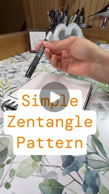 ArtLine on Instagram: "Here some of my favorite Zentangle patterns in one drawing ♥️ thank you for watching🥰  #zentangles #zentangleartstory #zentangleofinstagram #zentanglestyle #zentangleseries #zentangleart #zentanglepattern #zentanglepatternideas #zentanglelove #zentangle_art #zentanglechallenge #zendoodles" Zin Tangle Patterns, Zentangle Art Tutorial, Zendoodle Art Ideas, Easy Zentangle Patterns Step By Step, Zendoodle Art Zen Tangles, Relaxing Drawing Ideas, Zen Doodle Patterns Tangle Art, Zentangle Patterns Easy Simple, Simple Zentangle Patterns