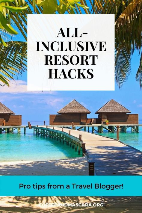 All-Inclusive resorts offer fun and relaxing vacations because they take care of everything. As their name implies, they have pretty much everything you could want. Almost everything. Having stayed at several different resorts, I have learned a few things along the way and I'm sharing my favourite travel tips with you. I hope that these all-inclusive resort hacks will help to improve your next vacation. #allinclusive #resort #vacationplanning Playa Del Carmen, Tipping At All Inclusive Resorts, Budget All Inclusive Resorts, All Inclusive Resorts On A Budget, Tips For All Inclusive Resorts, Secrets Resorts All Inclusive, Swim Up Rooms All Inclusive, Sandals Vacation All Inclusive, Sandals Resort Tips