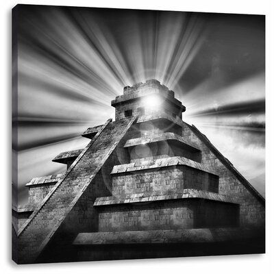 Aztec Pyramid Tattoo, Maya Pyramid, Aztec Warrior Tattoo, Aztec Tattoos Sleeve, Pyramid Tattoo, Aztec Pyramids, Azteca Tattoo, Aztec Temple, Aztec Artwork