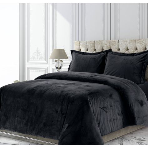Velvet Comforter, Black Comforter, Velvet Duvet, Black Duvet Cover, King Duvet Cover Sets, Bedding Sets Online, Luxury Bedding Sets, Duvet Bedding, Quilt Set