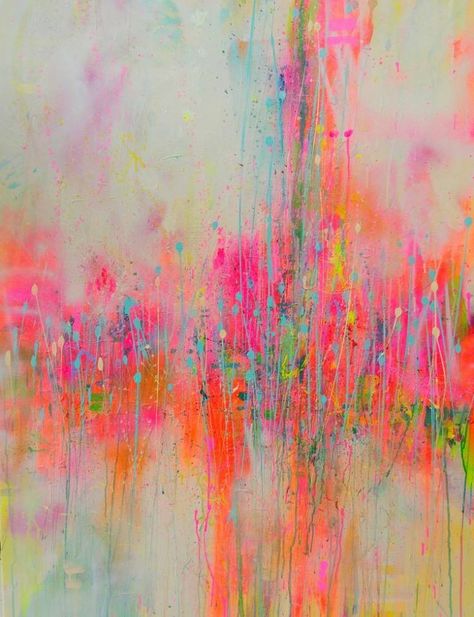 Natty and Neon Pink Abstract Painting, Abstract Art Paintings Acrylics, Photography Collage, Kunst Inspiration, Soyut Sanat Tabloları, Canvas Painting Diy, Arte Inspo, Contemporary Abstract Art, The Mist