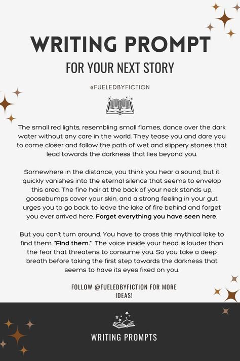 Do you want to write a fantasy story, but you don't know where to start? Feel free to use this fantasy writing prompt to fuel your imagination and your creativity! Check out my writing prompts board for more fantasy writing prompts, dark fantasy writing prompts, and more! How To Start A Story Prompts, Dark Fantasy Writing, Writing Prompts Dark, Fantasy Writing Prompt, Fantasy Prompts, Dark Writing Prompts, Fantasy Writing Prompts, Fantasy Writing, Writing Prompts Fantasy