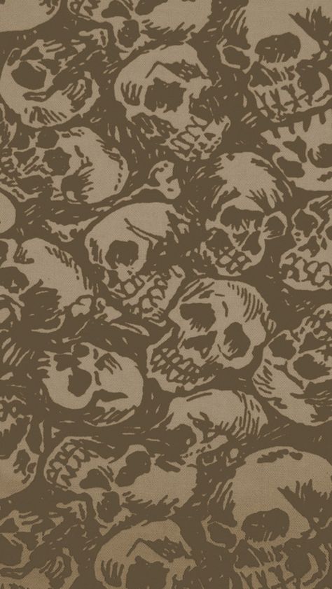 Upcycling, Brown Skull Aesthetic, Y2k Wallpaper Brown, Y2k Brown Wallpaper, Brown Y2k Aesthetic, Brown Y2k Wallpaper, Blackpink Edit Wallpaper, Brown Wallpaper Aesthetic, Home Screen Pictures