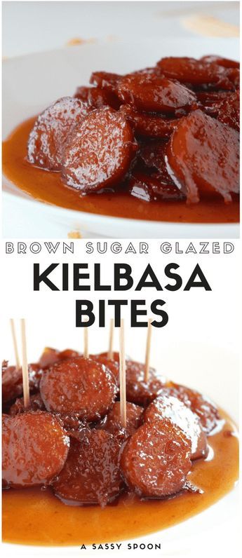 Glazed Kielbasa Bites, Kielbasa Appetizer, Kielbasa Bites, Keilbasa Recipes, Party Snacks Easy, Kielbasa Recipes, Brown Sugar Glaze, Meat Appetizers, Best Appetizer Recipes