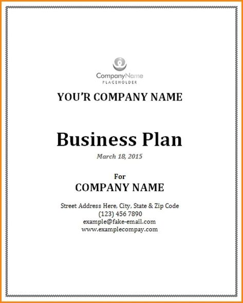 Plan Templates Business Cover Page Template Sample Example Of intended for Business Plan Title Page Template Business Cover Page, Proposal Cover Page, Business Strategy Template, Receipts Template, Cover Page Template Word, Title Page Template, Tutoring Flyer, Printable Heart Template, Cover Sheet Template