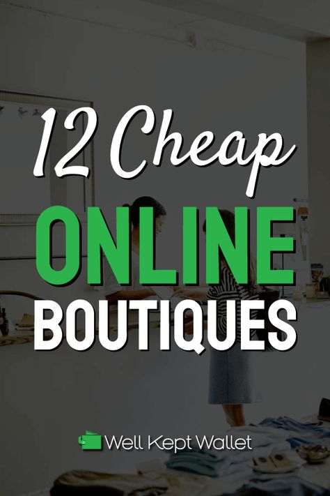 Want stylish clothes and stay within your budget? It's possible! Check out these top cheap online boutiques for style that won't break the bank. #onlineshopping #boutiques #shopping Stylish Clothes, Cheap Shopping Sites, Cheap Shopping, Frugal Lifestyle, Vintage Twins, Save Money Fast, Shopping Websites, Shopping Sites, Ways To Save