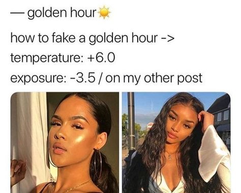 Fake Golden Hour, Selfie Tips, Best Vsco Filters, Photo Editing Vsco, Vsco Photography, Photography Filters, Photo Editing Techniques, Photography Posing Guide, Foto Tips