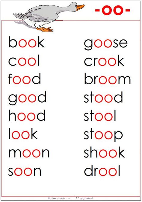 Help your child learn to read. Learn more about our simple program that will show Aktiviti Prasekolah, Oo Words, Kertas Kerja Prasekolah, Phonics Chart, Phonics Posters, Phonics Sounds, Learning English For Kids, English Phonics, Phonics Lessons