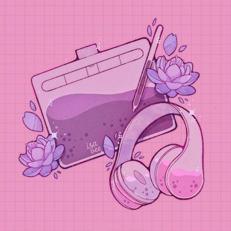 isabee on Instagram: “Hello guyssss today I bring you... 🏳️‍🌈FREE GIVEAWAY: DRAWING TABLET + HEADPHONES🏳️‍🌈  🦋HOW TO ENTER🦋 ✨1. FOLLOW us: @Aesthentials…” Drawing On Tablet Digital Art, Drawing Tablet Aesthetic, Digital Artist Aesthetic, Graphic Tablet Drawing, Tablet Aesthetic, Kawaii Icon, Tablet Drawing, Graphic Tablet, Person Drawing