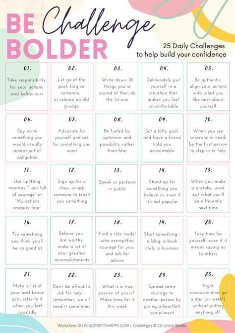 Ways to Be Bolder (& Helpful Lessons Learnt) - Living.Pretty.Happy How To Be Bold And Confident, Use Your Voice, See And Say, Productive Things To Do, Family Learning, Pinterest Ideas, Daily Challenges, Self Confidence Tips, Confidence Tips