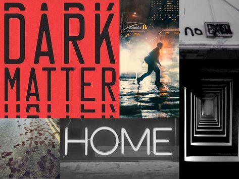 Dark Matter Book Aesthetic, Dark Matter Blake Crouch, Moodboard Aesthetic Dark, Dark Matter Book, Reads Aesthetic, Collage Moodboard, Moodboard Aesthetic, Reading Area, Book Aesthetics