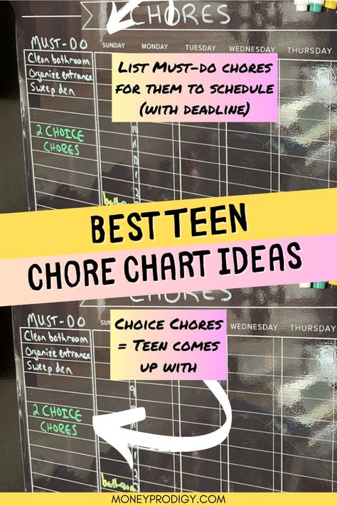 Teen Chore Chart Ideas, Teen Chore Chart Printable, Teenage Chore Chart, Teenager Chore Chart, Teenage Chores, Chore Chart For Teens, Chore Chart Ideas, Teen Chore Chart, Chores And Allowance