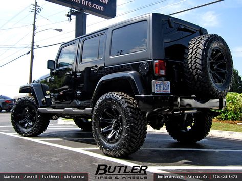 Jeep Wrangler with 18in Ballistic Jester Wheels | Additional… | Flickr Jeep Wrangler Wheels, New Jeep Wrangler, Jeep Wheels, Custom Jeep Wrangler, Custom Jeep, Wrangler Unlimited, Jeep Wrangler Unlimited, Black Car, Wheels And Tires