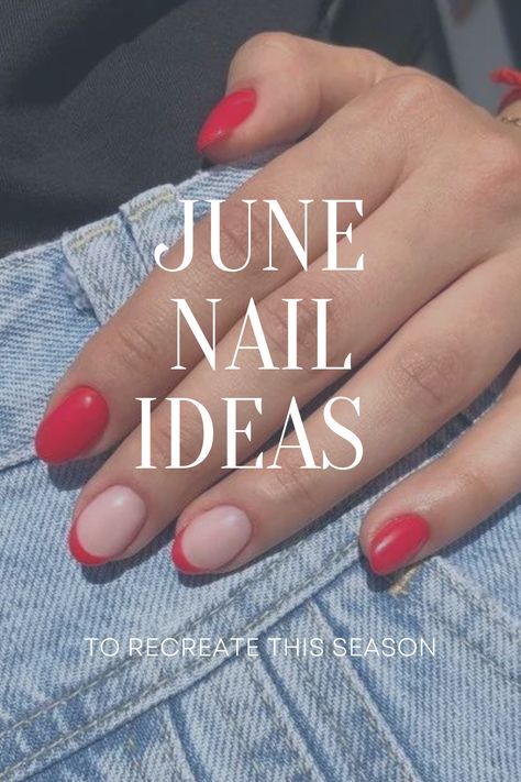 June is right around the corner, and summer is officially here! It’s the perfect time for a nail refresh, whether you’re getting ready to go on vacation, enjoying the warm weather, or just wanting to update your look. I’m excited to share a variety of chic and on-trend nail designs for June 2024. From classic whites to soft peaches, micro French tips, and more, there’s something for everyone and every occasion. So stay tuned to get inspired for your next summer manicure! Also, be sure to check Red French Tip On Short Nails, Classic Summer Nails 2024, Classic Nails Summer, Classy Oval Nails Summer, Summer Vacation Nails French Tip, 2024 French Manicure, Peach Nails French Tip, Sns Nail Inspiration, Cool Nail Designs 2024