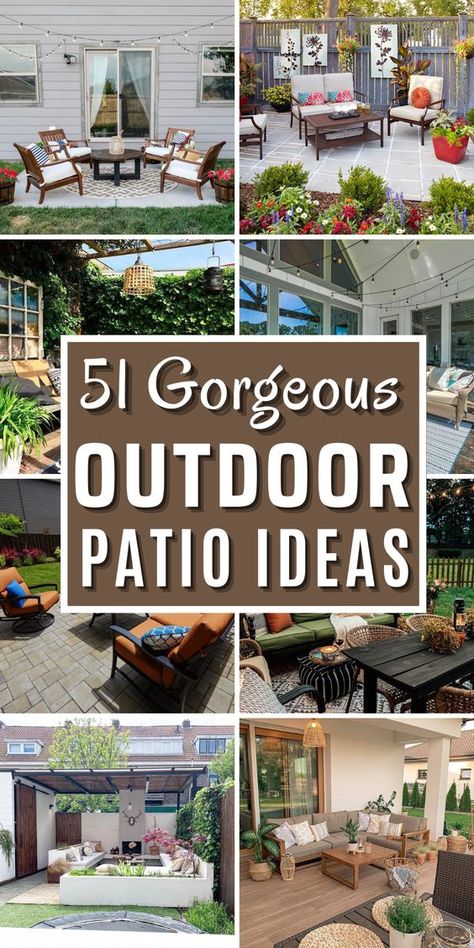 51 Best Outdoor Patio Ideas Christmas Balcony, Apartment Christmas, Small Patio Decor, Small Outdoor Patios, Vintage Patio, Patio Layout, Rustic Patio, Cozy Patio, Patio Inspiration