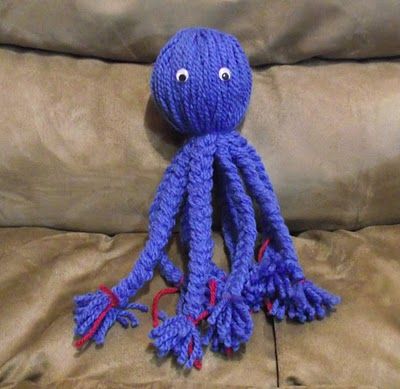 Oh I remember these!!!  Yarn octopus bed decor. Most people had at least one where I lived!!!! Amigurumi Patterns, Yarn Crafts, Yarn Octopus, Octopus Bedding, Yarn Dolls, Styrofoam Ball, Happy Memories, Great Memories, Take A Break