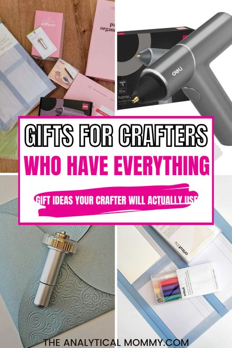 Are you confused of what gifts you need to get for a crafter who literally has everything? If so, you don't have to spend hours and hours because we've got you the best gift ideas for crafters that they will totally appreciate it. I promise, she will be happy having these craft gifts from you. Craft Lover Gifts, Gifts For Crafty Women, Crafters Gift Basket Ideas, Gift Ideas For Crafty People, Gift For Crafter, Crafter Gift Basket, Gifts For Crafty People, Crafter Gift Ideas, Gifts For Crafters