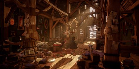 Environment Concept Art: 50+ Examples For Inspiration & Portfolio Ideas Room Concept Art, Interior Concept Art, The Caretaker, Room Concept, Concept Art Gallery, Castle Painting, Little Nightmares, Portfolio Inspiration, Interior Concept