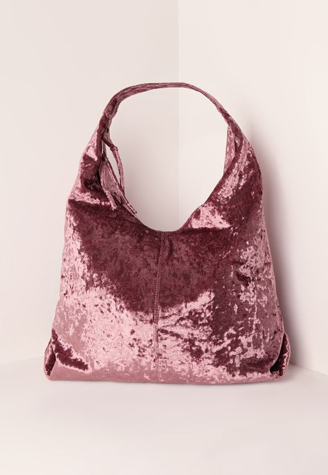 Velvet Slouch Tote Bag Pink Ladies Purses Handbags, Velvet Tote Bag, Fire Necklace, Handbags Coach, Velour Bag, Bridal Handbags, Velvet Purse, Velvet Clothes, Pink Tote Bags
