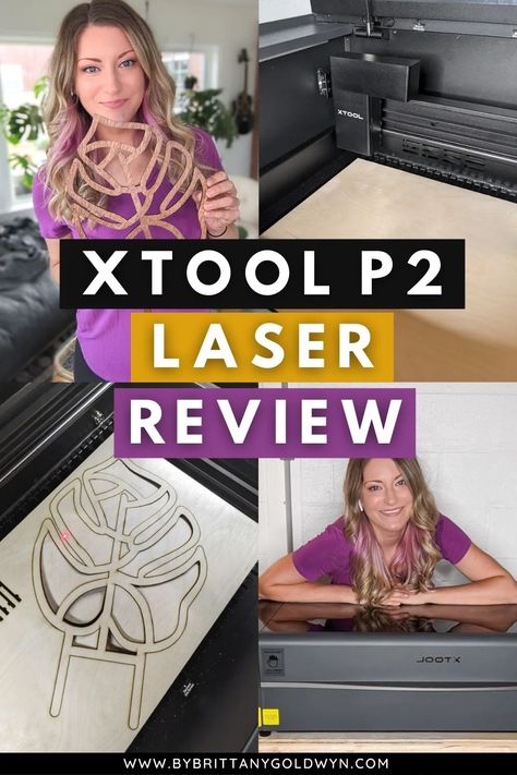 Laser Printer, Xtool P2 Ideas, Xtool P2 Project Ideas, Xtool P2 Projects, Best Laser Printer, Laser Cut Wood Crafts, Interesting Products, Machining Projects, Laser Machine