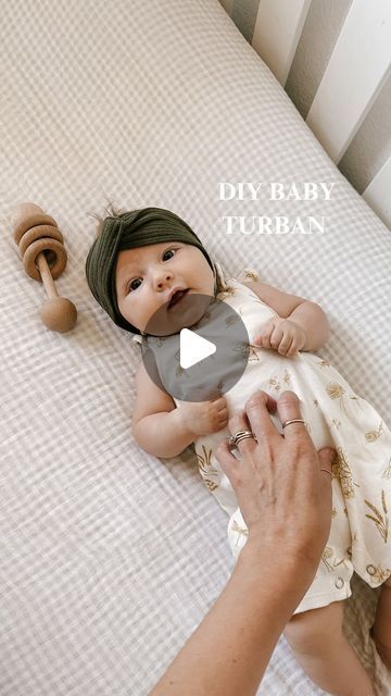 Sewing - Upcycling - Thrifting on Instagram: "Weekends are for creating✨ All you need is a stretchy t-shirt, a sewing machine and some thread to create this easy, DIY baby turban! 

#diy #handmade #sewit #sewingproject #sewingdiy #rewovenshop #babydiy #upcyle #upcyling" Upcycling, Baby Turban Diy, Turban Diy, Sewing Upcycling, Upcycle Sewing, Baby Turban, Diy Baby, Diy Handmade, Diy Baby Stuff