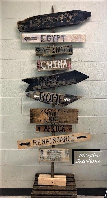 World History Classroom Bulletin Boards, History Decorations Classroom, Classroom Vintage Decor, History Classroom Decorations Ideas, Social Studies Decorations, Classroom Decor Social Studies, Archeology Classroom Theme, History Classroom Theme, High School History Lesson Plans