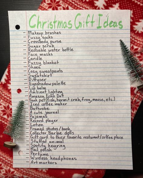 Christmas Presents Ideas For Best Friend, Christmas Present List Ideas, Things To Get A 10 Yo For Christmas, Christmas List Cheap, What To Add To My Christmas List, Bsf Christmas Presents, Bsf Gift Ideas Christmas, Affordable Christmas List, Stuff I Want For Christmas