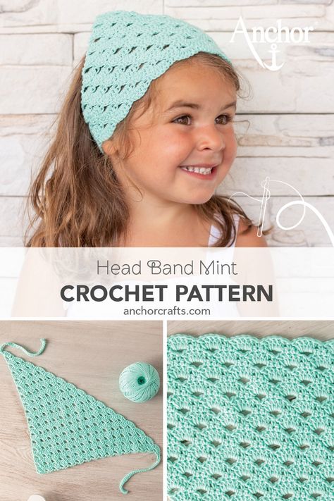 Fun crochet headbad, perdect for a spring or summer day. Amigurumi Patterns, Bow Gift Wrap, Kerchief Headband, Kerchief Pattern, Cute Crochet Patterns, Diy Shrug, Crochet Kerchief, Crochet Projects To Sell, Gift Wrap Ideas