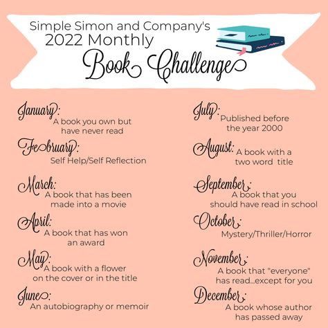 Book Challenge List 2023, Monthly Book Challenge, Monthly Reading Challenge, Books With Flowers, Touching Spirit Bear, Book Journaling, Reading List Challenge, March Book, Reading Challenges