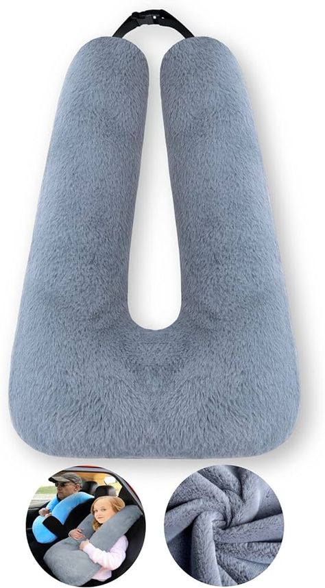 Amazon.com: FHSGGP Travel Pillow Car Pillow Kid Car Sleeping The Sleeping Aid for Adults and Kids on Road Trips Kids Travel Pillow Gray : Home & Kitchen Couture, Car Seat Pillow Diy, Kids Travel Pillow, Car Sleeping, Kids Travel Pillows, Car Seat Pillow, Car Pillow, Travel Pillows, Neck Pillow Travel