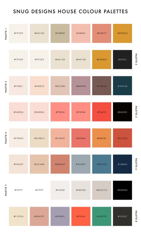 How to Create a Custom Colour Palette for your Snug Theme - Snug Designs Goodnotes Custom Colors, Pallet Color Colour Palettes, Mood Boards Colour Palettes, Different Colour Palettes, Color Pallet Hex Code, 7 Color Palette With Hex Codes, Code สี Goodnote, Canva Colour Codes, Color Palette 6 Colors