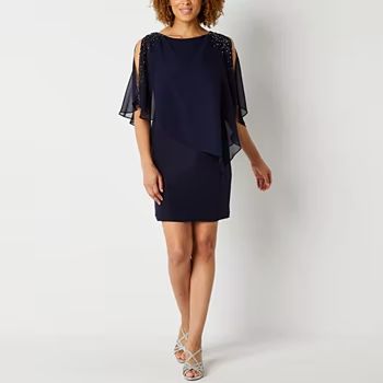 Dresses for Wedding Guests | Women's Dresses | JCPenney Outfits For Cocktail Party, Grandmother Of The Bride Dresses, Winter Dance Dresses, Grooms Mom Dress, Plus Size Cocktail Dress, Polished Casual, Sequin Sheath Dress, Jcpenney Dresses, Trendy Jumpsuit