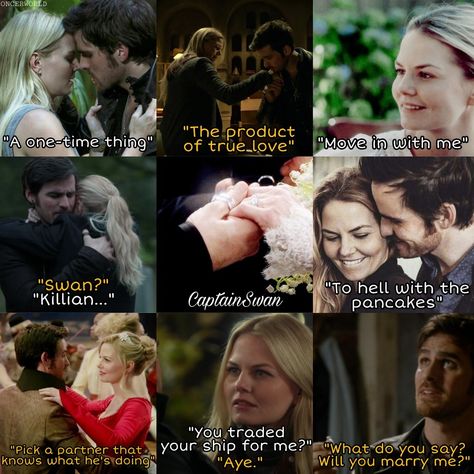 Captain Swan ❤️ ❤️ ❤️ #emmaswan #captainhook #captainswan#OUAT ONCERWORLD Captain Swan, Swan Family, Swan Love, Once Upon A Time Funny, Dark Swan, Once Up A Time, Im A Survivor, Colin O'donoghue, Tree Hill