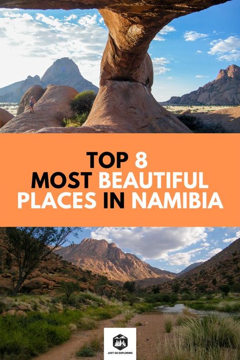 Planning a trip to Namibia? It's a stunning country, a photographer's paradise, and one of the safest countries in Africa. The best places to visit in Namibia include Spitzkoppe, the Kalahari & Namib deserts, Sossusvlei, Deadvlei (amazingly photographic place), Dune 45, Fish River Canyon, Etosha National Park (great place for safari), Cape Cross Seal Colony, Skeleton Coast, the Caprivi Strip. #Africa #Namibia #Photography #Travel #BeautifulPlaces #Adventure #Nature #Outdoors #TravelInspirati Namibia Photography, Cape Town Itinerary, Namibia Desert, Skeleton Coast, Countries In Africa, Namibia Travel, Etosha National Park, Safari Photography, Africa Travel Guide