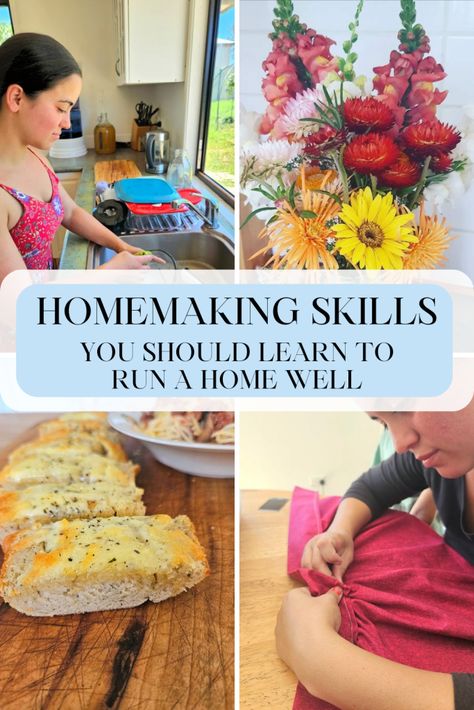 A housewife has many duties which requires homemaking skills. Here is a list of a few homemaking skills all housewives should learn. Homemaking Skills List, Homemaking Skills To Learn, How To Be A Good Homemaker, Homemaker Aesthetic Clothing, Housewife Skills, Housewife Schedule, Fall Homemaking, Homemaking Recipes, Housewife Hacks