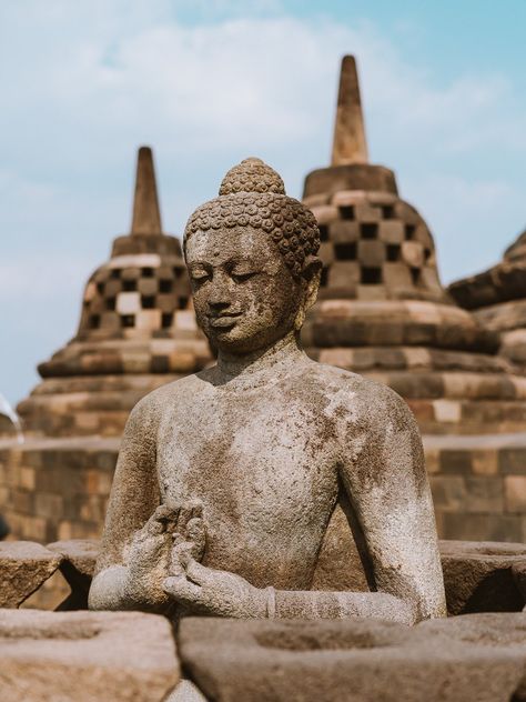 Borobudur Art, Budha Statue, Borobudur Temple, Sejarah Kuno, South Pacific Islands, Temple Art, Blue Mosque, Buddha Image, Ancient Temples