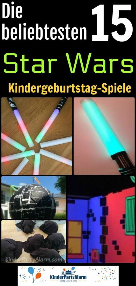 Such dir aus allen Spielen einfach die aus, die für dich und deine Padawane am besten passen. Es gibt Star Wars Kindergeburtstag Spiele für drinnen und draußen, Sommer und Winter. Weitere Ideen für deine Star Wars Party für Einladungen, Dekoration, Spiele, Essen und Mitgebsel findest Du auf KinderPartyAlarm.com - star wars party spiele, star wars geburtstag spiele, star wars kindergeburtstag spiele Star Wars Kids Party Games, Star Wars Games Party, Star Wars Birthday Games, Star Wars Essen, Wedding Star Wars, Star Wars Pinata, Star Wars Party Decorations, Star Wars Party Games, Starwars Party