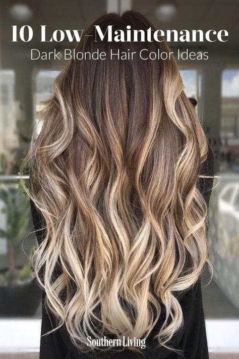 Cabelo Ombre Hair, Rambut Brunette, Hair Luxury, Brown To Blonde Ombre, Blond Ombre, Kadeřnické Trendy, Dark Blonde Hair Color, Hair Pick, Hair Gloss