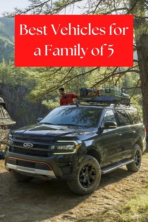 Best Vehicles for a Family of 5 Mom Car Vehicles, Mom Vehicles, Best Family Suv, Best Suv For Family, Big Family Car, Family Cars Suv, Family Vehicles, Garage Inspiration, Best Family Cars