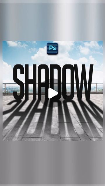Smart Graphics on Instagram: "Photoshop Tutorial - Shadow Text Effect  #photoshoptutoiral #shadoweffect #fulltutorial #smartgraphics" Photoshop Shadow Effect, Text Effects Photoshop, Instagram Photoshop, Ux App Design, Shadow Effect, Photoshop Text Effects, Photoshop Text, Photoshop Tutorial Design, Long Shadow