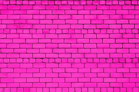 Wallpapers, Pink, Pink Brick Background, Pink Brick Wall, Brick Background, Summer 2022, Brick Wall, Dark Pink, Wall