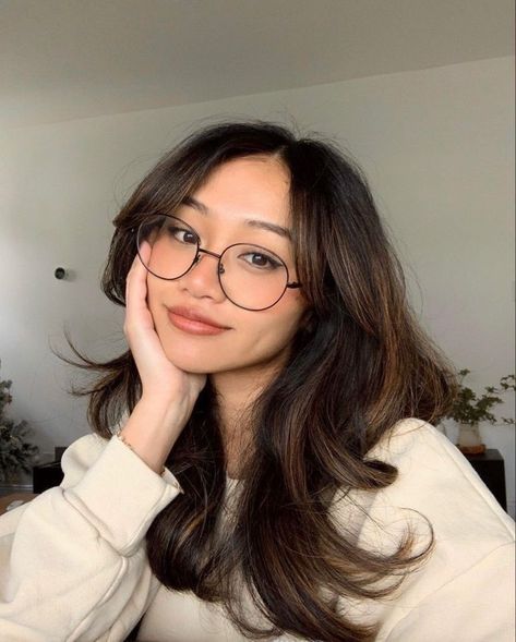 Bangs With Glasses Oval Face, The Kiss Quotient, Helen Hoang, Kiss Quotient, Glasses For Oval Faces, Bangs And Glasses, Glasses For Round Faces, People With Glasses, Glasses Frames Trendy